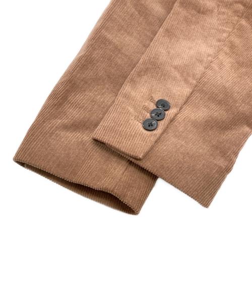 nano・universe（ナノ・ユニバース）nano・universe (ナノ・ユニバース) コーデュロイセットアップ ブラウン サイズ:SIZE Mの古着・服飾アイテム