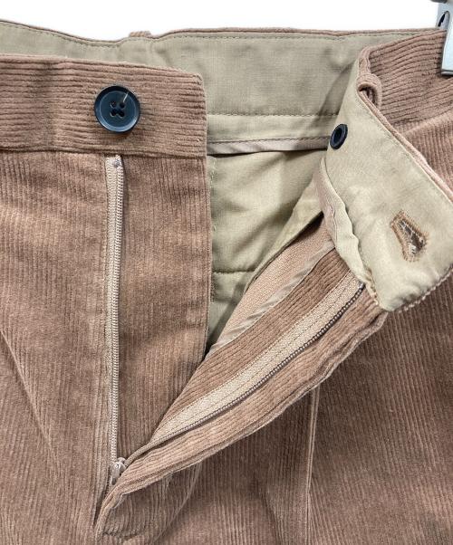 nano・universe（ナノ・ユニバース）nano・universe (ナノ・ユニバース) コーデュロイセットアップ ブラウン サイズ:SIZE Mの古着・服飾アイテム