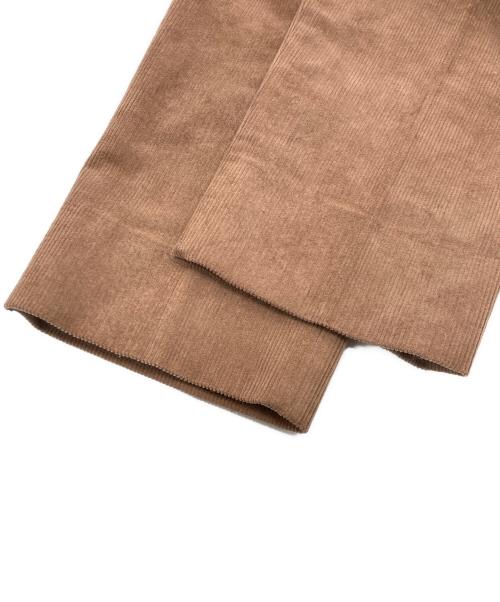 nano・universe（ナノ・ユニバース）nano・universe (ナノ・ユニバース) コーデュロイセットアップ ブラウン サイズ:SIZE Mの古着・服飾アイテム