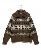 LEVI'Sリーバイス）の古着「Fairisle カーディガン」｜ブラウン