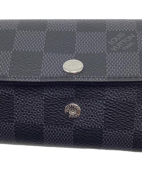 LOUIS VUITTON（ルイ ヴィトン）LOUIS VUITTON (ルイ ヴィトン) ミュルティクレ6 ダミエ・グラフィット ブラックの古着・服飾アイテム