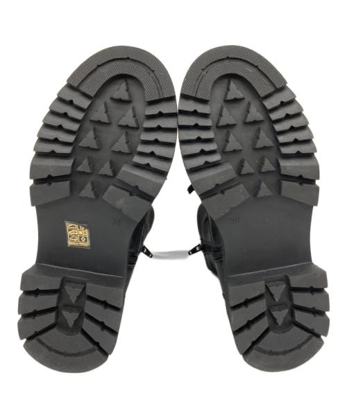 BUENO（ブエノ）bueno (ブエノ) レースアップショートブーツ ブラック サイズ:SIZE38の古着・服飾アイテム