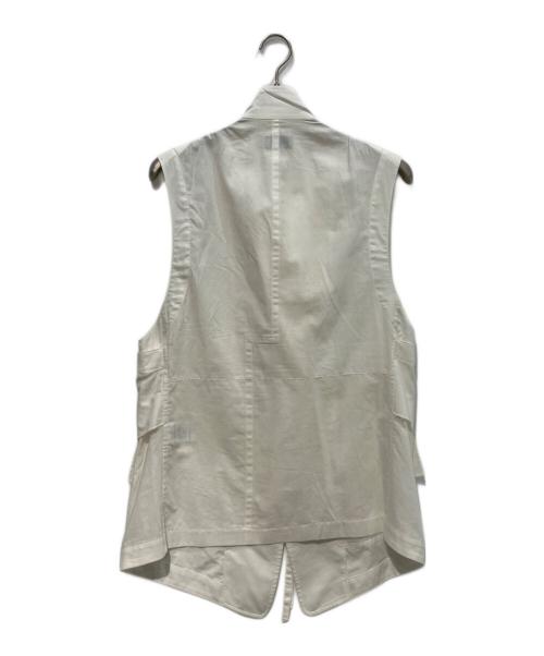 BED J.W. FORD（ベッドフォード）BED J.W. FORD (ベッドフォード) Layered Vest　 ホワイト サイズ:1の古着・服飾アイテム