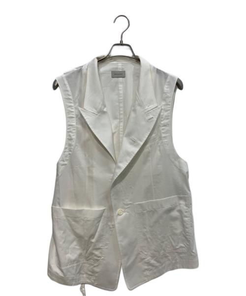 BED J.W. FORD（ベッドフォード）BED J.W. FORD (ベッドフォード) Layered Vest　 ホワイト サイズ:1の古着・服飾アイテム