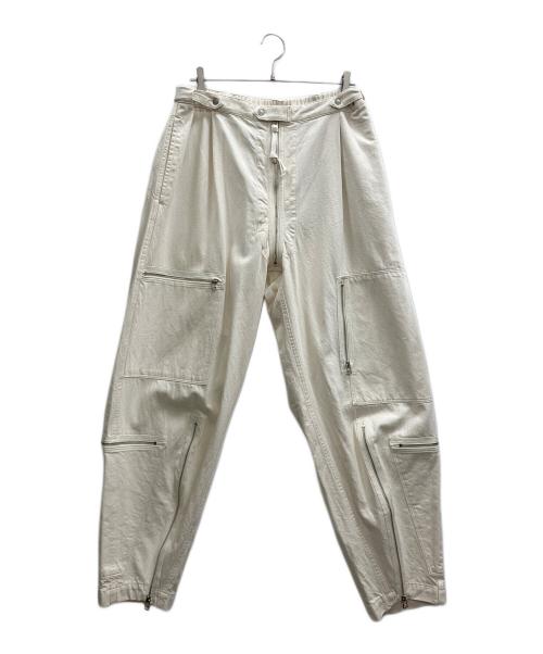 Product Twelve（プロダクトトゥエルブ）Product Twelve (プロダクトトゥエルブ) Flight Pants アイボリー サイズ:3の古着・服飾アイテム