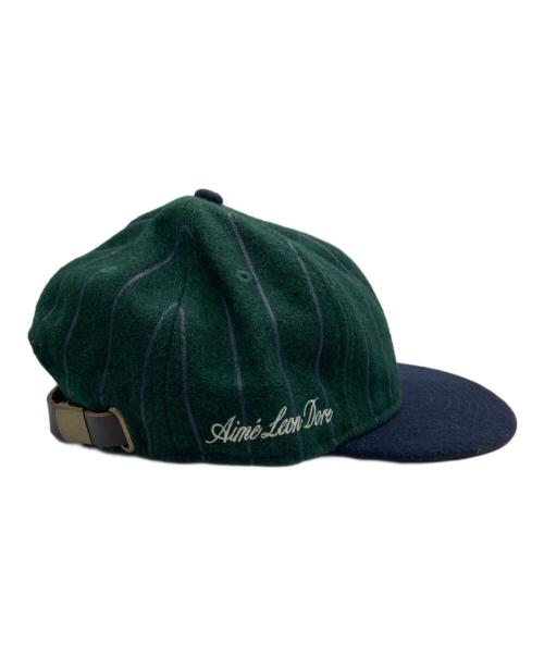 Aime Leon Dore（エメ レオン ドレ）Aime Leon Dore (エメ レオン ドレ) New Era (ニューエラ) 6パネルキャップ グリーン×ネイビーの古着・服飾アイテム