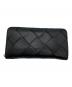 BOTTEGA VENETA（ボッテガベネタ）の古着「カセット ジップアラウンドウォレット」｜ブラック