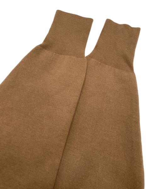 AP STUDIO（エーピーストゥディオ）AP STUDIO (エーピーストゥディオ) バックロゴ Vネックプルオーバー ブラウン サイズ:Freeの古着・服飾アイテム