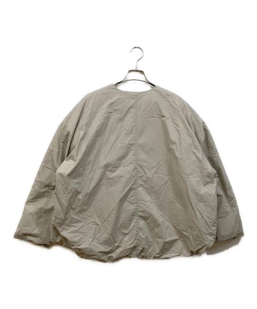 solamonat poche（ソラモナ ポッシェ）solamonat poche (ソラモナ ポッシェ) リバーシブルダウンジャケット ベージュ サイズ:Freeの古着・服飾アイテム