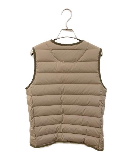 VINCENT ET MIREILLE（ヴァンソンエミレイユ）VINCENT ET MIREILLE (ヴァンソンエミレイユ) ステッチレス ダウン ベスト ブラウン サイズ:36の古着・服飾アイテム
