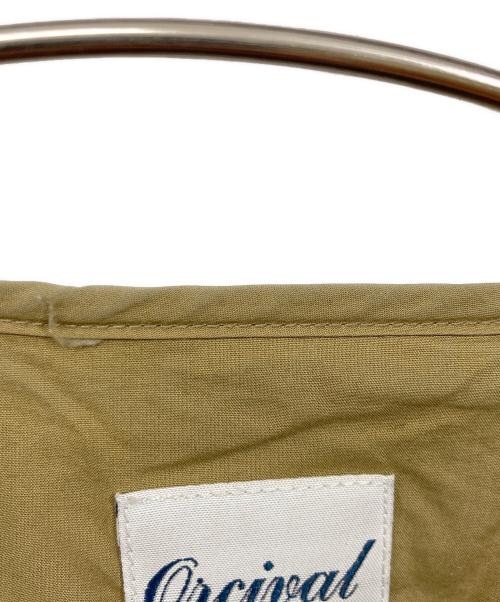 ORCIVAL（オーシバル）ORCIVAL (オーシバル) コットンキルトカラーレスジャケット ベージュ サイズ:SIZE 2の古着・服飾アイテム