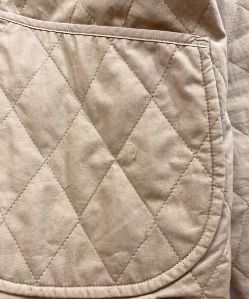ORCIVAL（オーシバル）ORCIVAL (オーシバル) コットンキルトカラーレスジャケット ベージュ サイズ:SIZE 2の古着・服飾アイテム