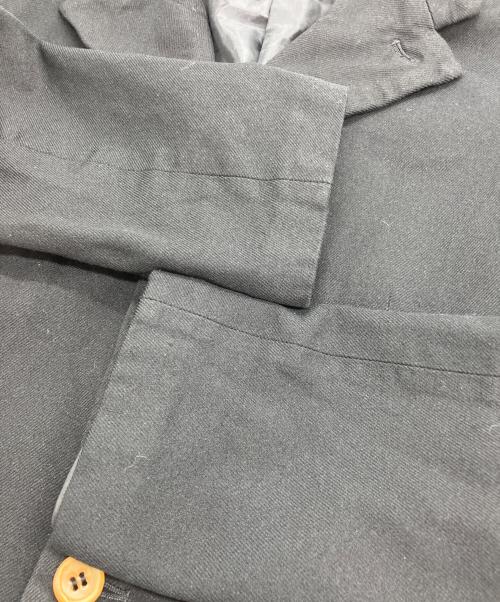 COMME des GARCONS COMME des GARCONS（コムデギャルソン コムデギャルソン）COMME des GARCONS COMME des GARCONS (コムデギャルソン コムデギャルソン) ポリ縮絨テーラードジャケット　AD2009 ブラック サイズ:XSの古着・服飾アイテム