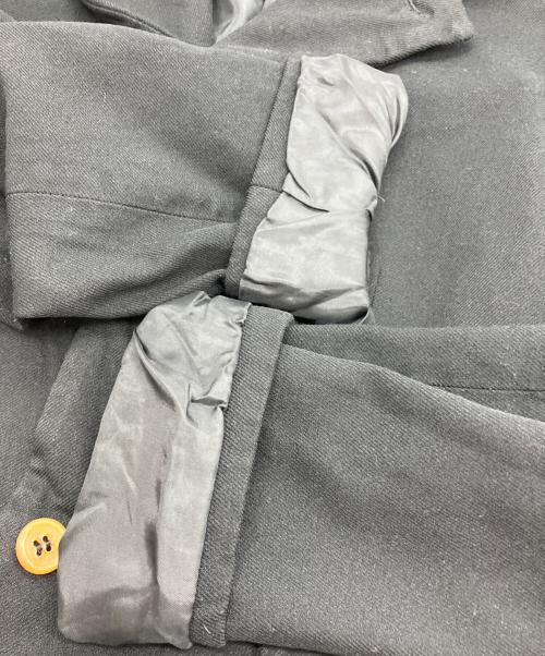 COMME des GARCONS COMME des GARCONS（コムデギャルソン コムデギャルソン）COMME des GARCONS COMME des GARCONS (コムデギャルソン コムデギャルソン) ポリ縮絨テーラードジャケット　AD2009 ブラック サイズ:XSの古着・服飾アイテム