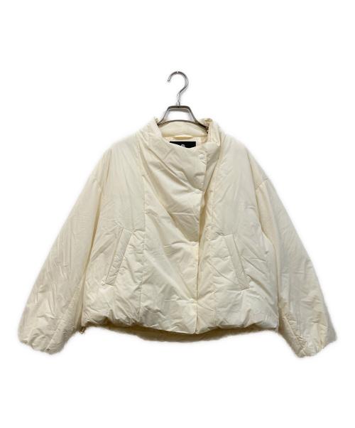 nano・universe（ナノ・ユニバース）nano・universe (ナノ・ユニバース) ハイネック ショート ジャケット アイボリー サイズ:SIZE Sの古着・服飾アイテム