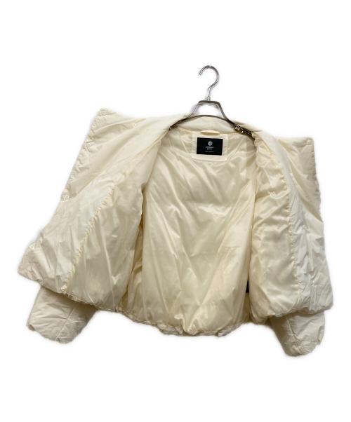 nano・universe（ナノ・ユニバース）nano・universe (ナノ・ユニバース) ハイネック ショート ジャケット アイボリー サイズ:SIZE Sの古着・服飾アイテム