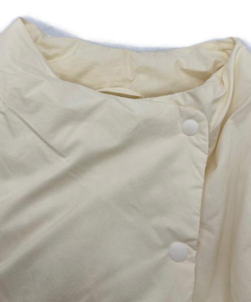 nano・universe（ナノ・ユニバース）nano・universe (ナノ・ユニバース) ハイネック ショート ジャケット アイボリー サイズ:SIZE Sの古着・服飾アイテム