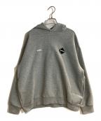 SOPH.×F.C.R.B.ソフ×エフシーレアルブリストル）の古着「TECH SWEAT TEAM BAGGY HOODIE」｜グレー