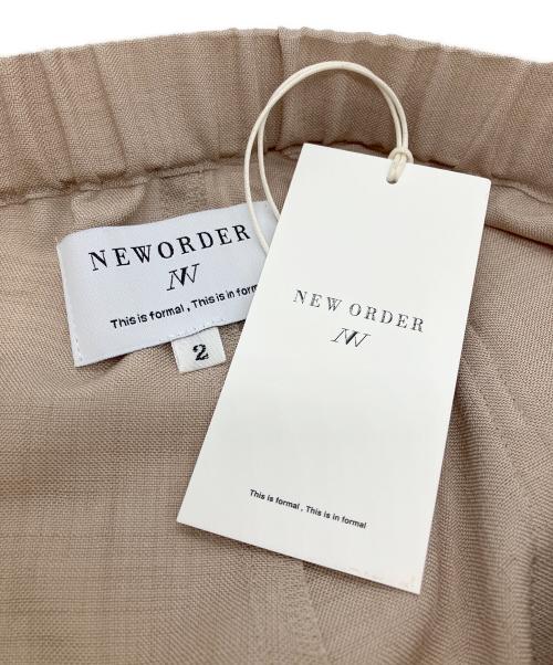 NEW ORDER（ニュー・オーダー）NEW ORDER (ニュー・オーダー) イージーパンツ ベージュ サイズ:2の古着・服飾アイテム