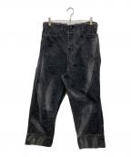 DANダン）の古着「REPLICA JEAN」｜ブラック