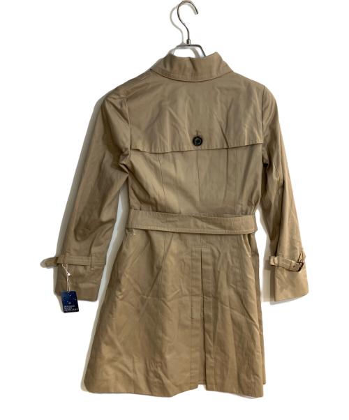 BLUE LABEL CRESTBRIDGE（ブルーレーベルクレストブリッジ）BLUE LABEL CRESTBRIDGE (ブルーレーベルクレストブリッジ) チェックライナー付きトレンチコート ベージュ サイズ:34の古着・服飾アイテム