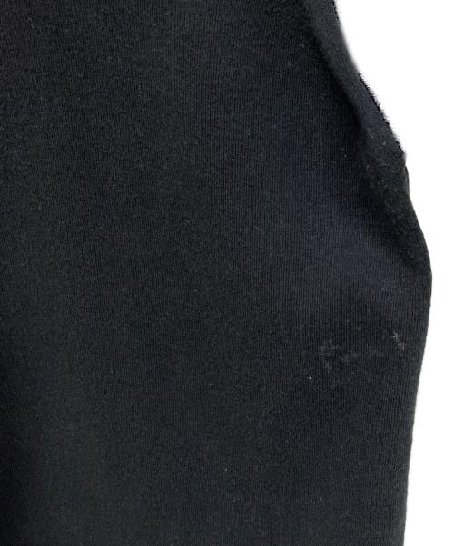 BATONER（バトナ―）BATONER (バトナ―) 32G SMOOTH KNIT CREW NECK T-SHIRT ブラック サイズ:３の古着・服飾アイテム