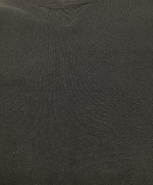 LOOPWHEELER（ループウィラー）LOOPWHEELER (ループウィラー) クルーネックスウェット ブラック サイズ:	SIZE Lの古着・服飾アイテム