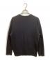 LOOPWHEELER (ループウィラー) クルーネックスウェット ブラック サイズ:	SIZE L：7000円