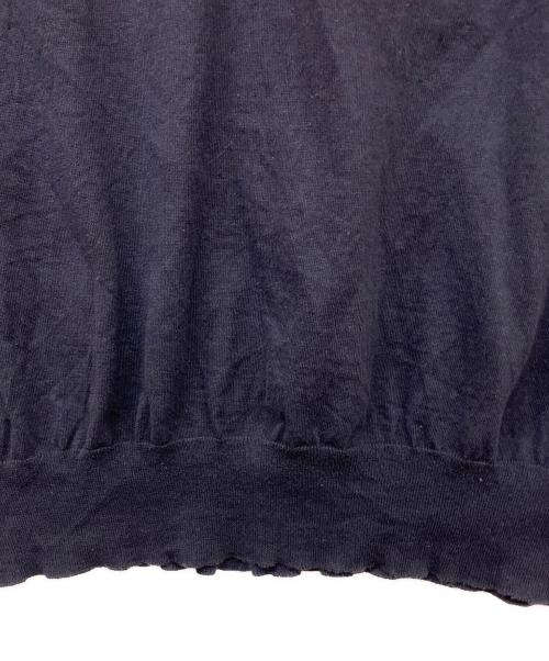 KAPTAIN SUNSHINE（キャプテンサンシャイン）KAPTAIN SUNSHINE (キャプテンサンシャイン) Cotton Knit Polo Shirt ネイビー サイズ:38の古着・服飾アイテム