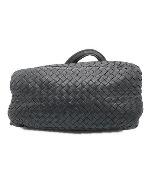 BOTTEGA VENETA（ボッテガベネタ）BOTTEGA VENETA (ボッテガベネタ) ミニボストンバッグ ブラックの古着・服飾アイテム