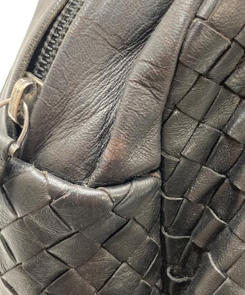 BOTTEGA VENETA（ボッテガベネタ）BOTTEGA VENETA (ボッテガベネタ) ミニボストンバッグ ブラックの古着・服飾アイテム