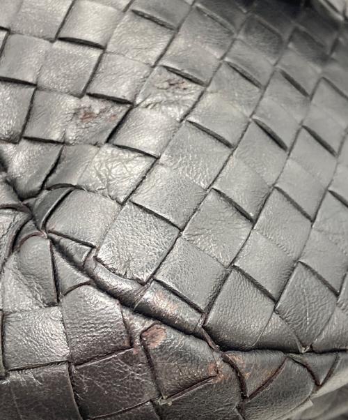 BOTTEGA VENETA（ボッテガベネタ）BOTTEGA VENETA (ボッテガベネタ) ミニボストンバッグ ブラックの古着・服飾アイテム