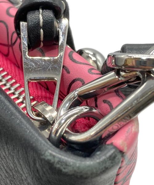 LOEWE（ロエベ）LOEWE (ロエベ) ミッシースモール 2WAYバッグ ピンク×ブラックの古着・服飾アイテム