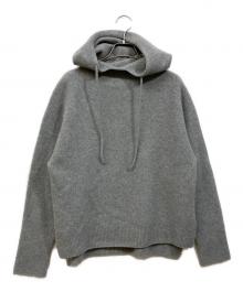 DRESSTERIOR（ドレステリア）の古着「カシミヤブレンドフードニット」｜グレー