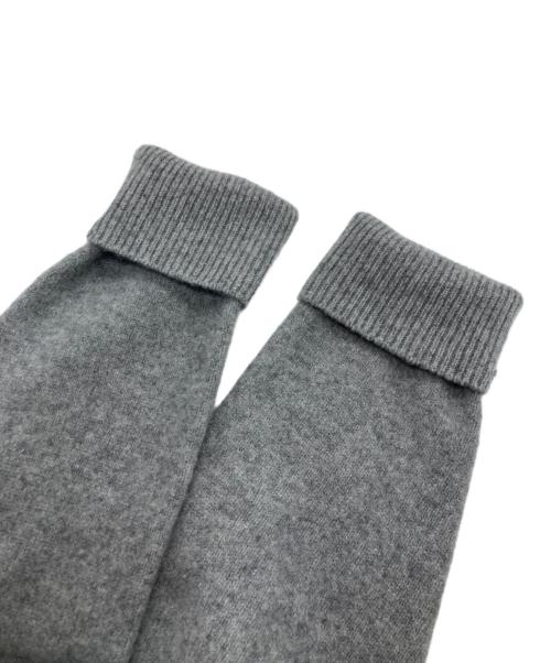 DRESSTERIOR（ドレステリア）DRESSTERIOR (ドレステリア) カシミヤブレンドフードニット グレー サイズ:36の古着・服飾アイテム