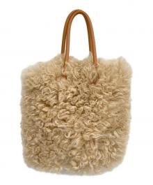 45R（フォーティファイブ・アール）の古着「ムートンバッグ」｜ベージュ