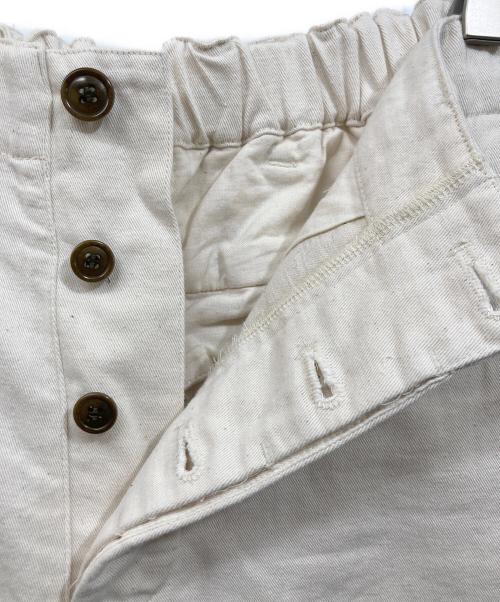 UPCYCLELINO（アップサイクルリノ）UpcycleLino (アップサイクルリノ) BASIC チノテーパードパンツ アイボリー サイズ:SIZE 1の古着・服飾アイテム
