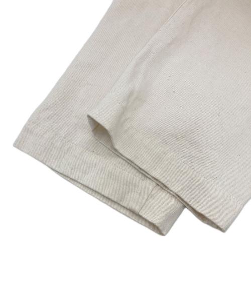 UPCYCLELINO（アップサイクルリノ）UpcycleLino (アップサイクルリノ) BASIC チノテーパードパンツ アイボリー サイズ:SIZE 1の古着・服飾アイテム
