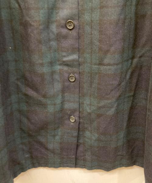 nest Robe（ネストローブ）nest Robe (ネストローブ) チェックジャンパードレス ネイビー サイズ:	SIZE Freeの古着・服飾アイテム