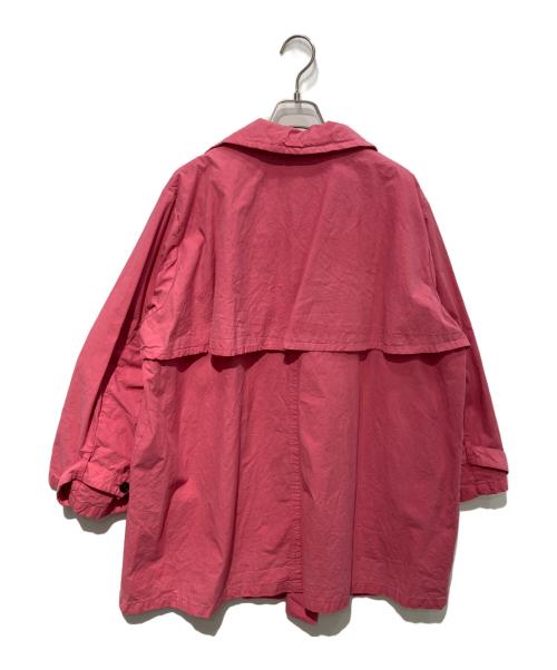 nest Robe（ネストローブ）nest Robe (ネストローブ) スーピマコットン フラップコート　01231-1016 ピンク サイズ:Freeの古着・服飾アイテム