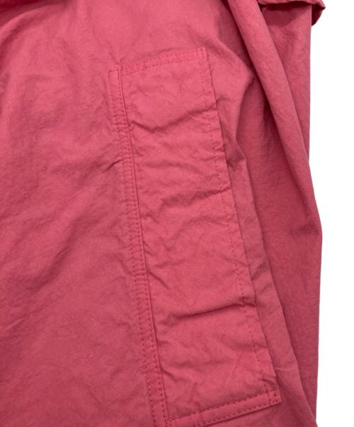 nest Robe（ネストローブ）nest Robe (ネストローブ) スーピマコットン フラップコート　01231-1016 ピンク サイズ:Freeの古着・服飾アイテム