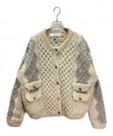 JOURNAL STANDARD×KHWOPA（ジャーナルスタンダード×クオパ）の古着「CSアランニットカーディガン」｜ベージュ