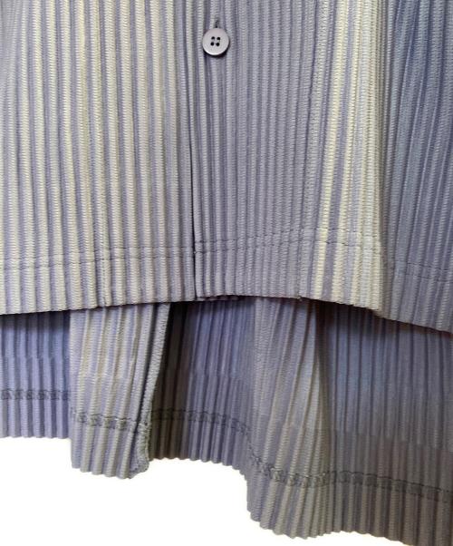 HOMME PLISSE ISSEY MIYAKE（オム プリッセ イッセイ ミヤケ）HOMME PLISSE ISSEY MIYAKE (オム プリッセ イッセイ ミヤケ) MONTHLY COLOR JULY SHIRT パープル サイズ:２の古着・服飾アイテム