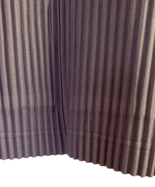 HOMME PLISSE ISSEY MIYAKE（オム プリッセ イッセイ ミヤケ）HOMME PLISSE ISSEY MIYAKE (オム プリッセ イッセイ ミヤケ) MONTHLY COLOR JULY SHIRT パープル サイズ:２の古着・服飾アイテム