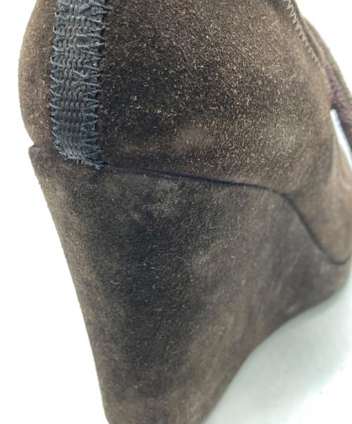 PRADA SPORTS（プラダスポーツ）PRADA SPORTS (プラダスポーツ) ウェッジソールパンプス ブラウン サイズ:37 1/2の古着・服飾アイテム