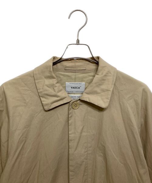 YAECA（ヤエカ）YAECA (ヤエカ) ステンカラーコート ベージュ サイズ:Mの古着・服飾アイテム