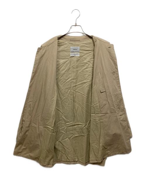 YAECA（ヤエカ）YAECA (ヤエカ) ステンカラーコート ベージュ サイズ:Mの古着・服飾アイテム