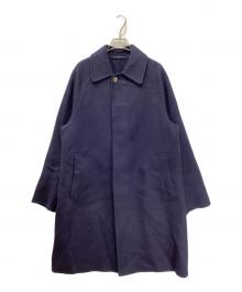 UNITED ARROWS（ユナイテッドアローズ）の古着「バルカラーコート」｜ネイビー