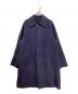 UNITED ARROWS（ユナイテッドアローズ）の古着「バルカラーコート」｜ネイビー