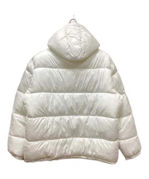 GAP（ギャップ）GAP (ギャップ) リサイクル ヘビーウェイト パファージャケット ホワイト サイズ:Lの古着・服飾アイテム